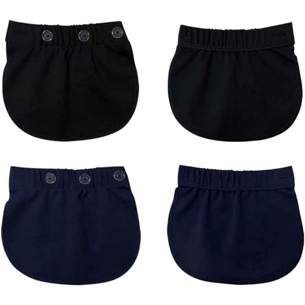 Justerbar elastisk midjeextender gravidbyxor extender Pregna