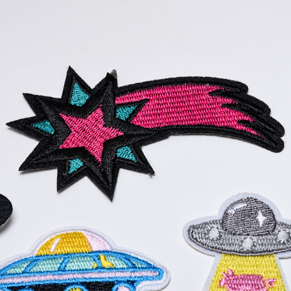 35 stk. Pink Patch Sticker Appliques Sy-på Patches Transfers Stryge-på P