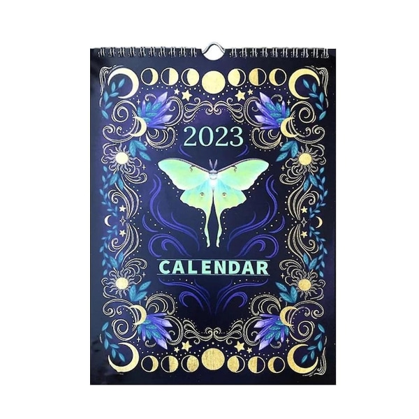 New Dark Forest Lunar Calendar Wall Calendar Monthly Colorful Wall Calendar