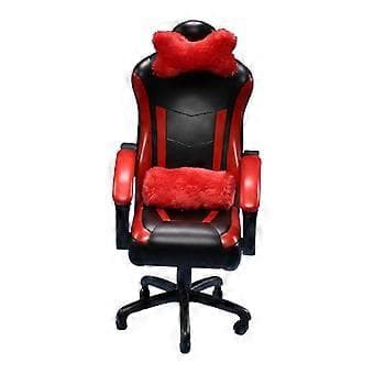 1:6 Skala Gaming Stol Model, Dekorations Tilbehør Dele, Dukke Dekorations Tilbehør til (rød)
