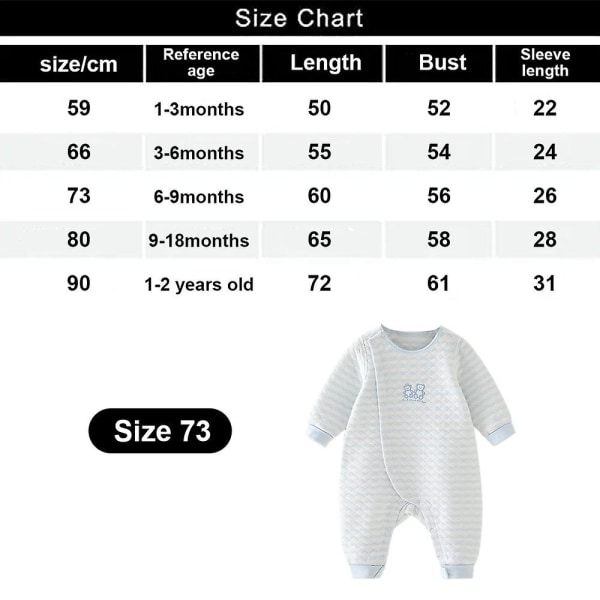 Newborn Infant Baby Clothes Cotton Linen Rompers Jumpsuits Infant Baby Clothes 73cm