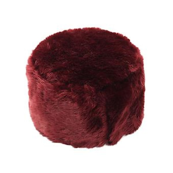 Vinter varm plysh hat til rejse, date, bryllup plus fløjl tyk kold beskyttelse hat sort  Style G