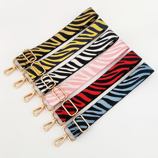 Axelrem för plånbok, axelrem för crossbody, ersättningsrem i nylon, bred rem för handväskor och väskor, gitarrrem