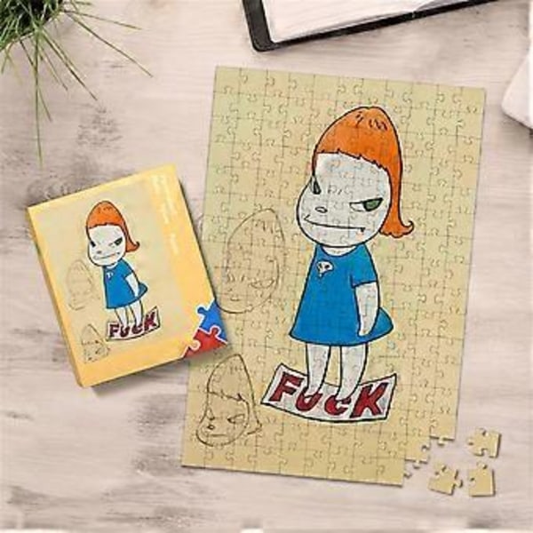 Sarjakuvapalapelisetti Paperinen DIY-lelu Perheen interaktiivinen peli Lahjat lapsille Nuorille aikuisille 300 kpl 15 x 10,2 tuumaa