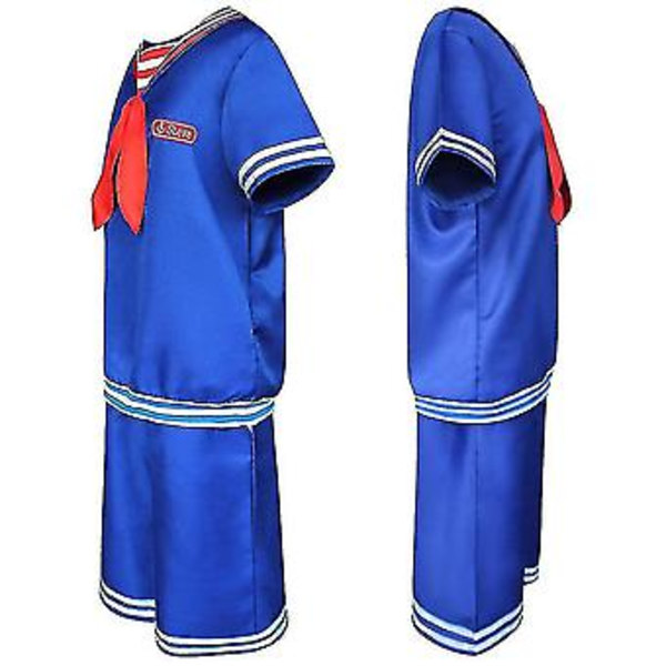 Stranger Things Säsong 4 Robin Steve Harrington Cosplay Kostym Set V (S Herr)