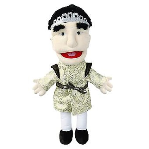 Jeffy Dockdocka Hatt Hand Jeffy Plysch Cosplay Leksak Spel Mjuk Fylld Dock Barn Kreativa Gåvor (A)