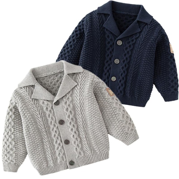 0-3yrs Baby Kids Knit Cardigan Sweater 2022 Boys Girls Autumn Winter Sweater Clothes Korean Style Twist Shape Girls Clothing Yellow 90-24M