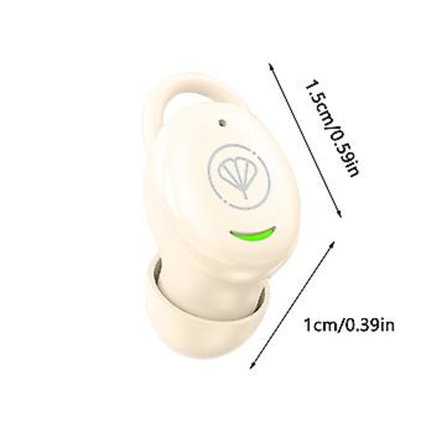 Søvnørepropper Trådløse Bluetooth Headset Bluetooth 5.3 Mini In-Ear Mikrofon Bærbar Øretelefoner Til Søvn BG