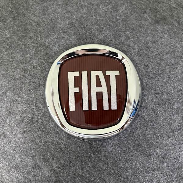 1pc Fiat FM0494S1 3D-logotypersättningsetikett för 500