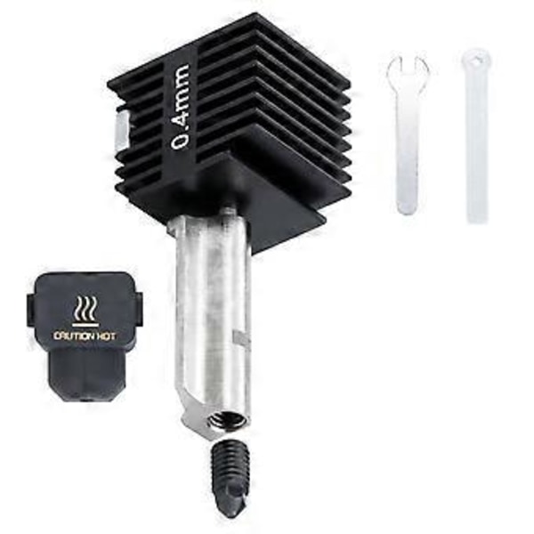 För Bambu Lab A1 Hotend Kit Ersättningsmunstycke 0,4 mm