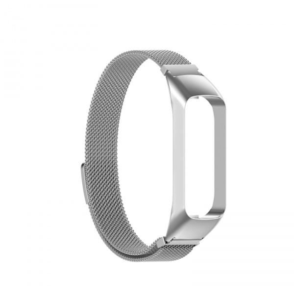 Milanese Loop-armbånd til Samsung Galaxy Fit2 - Sølv