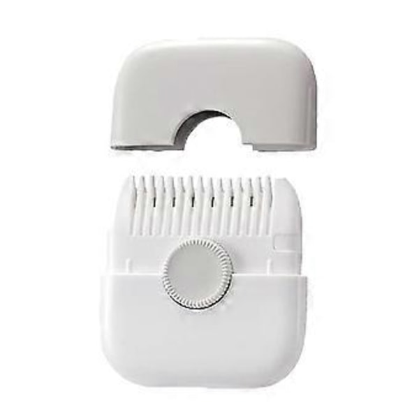 2-i-1 Hårtrimmer, Hårtrimmer til Spaltede Spidser, Hårtrimning og Arrangement, Manuel Hårtrimmer Kam Dobbeltsidet Design (Grå)