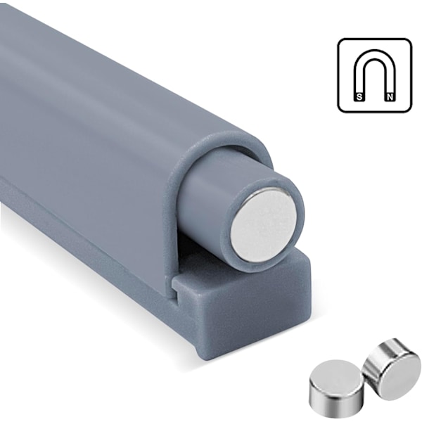 Magnet skåpdörr, 10 st tryck för att öppna tryckknapp magnetisk spärr, S