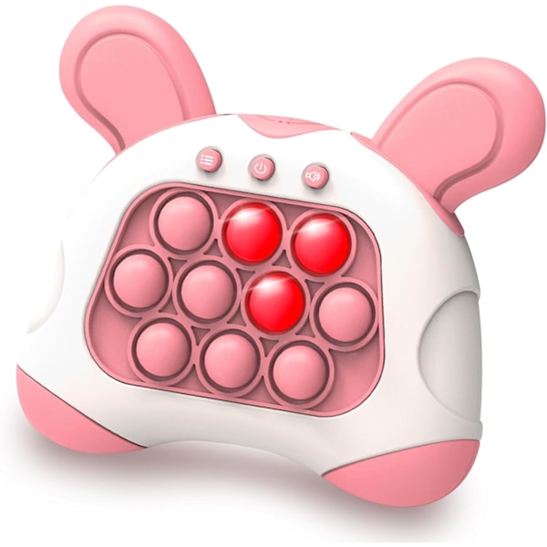 1 kpl Pink Portable Decompression Game, Elektroninen Fidget-peli, Puz*