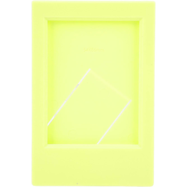 5 stk Display Bilderamme 9x6cm (Gul), Klassisk Skrivebordsrektangel