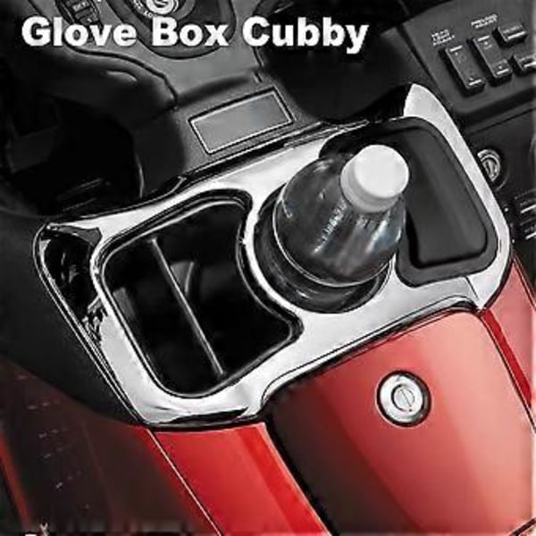 Motorcykeltillbehör Handskfack Cubby Kit för Gold Wing GL1800 1800 GOLDWING F6B 2012-2017 Svart