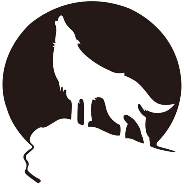 Wolf Totem -autotarra Heijastava autotarra Wolf Roar -autotikku