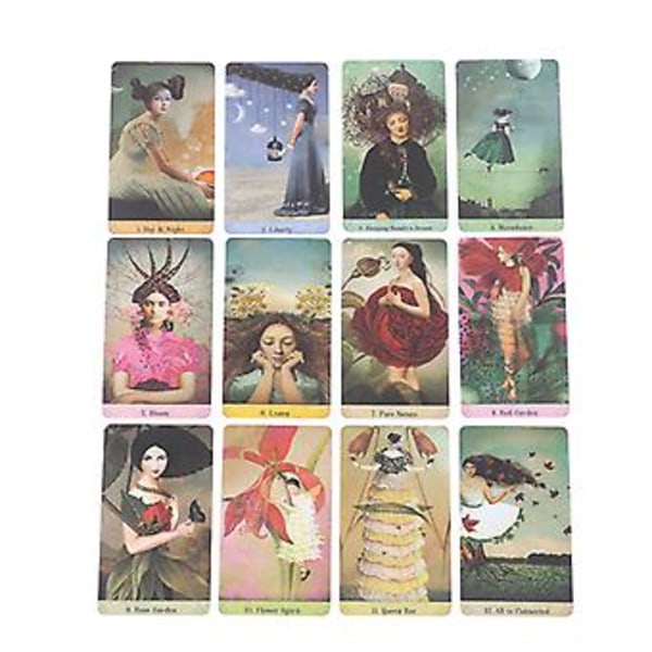 Oracle of Mystical Moment Card Tarot Familjespel Profetia Spådom Brädspel