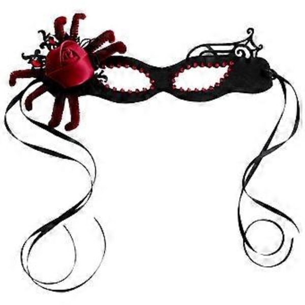 Halloween Spindelblomma Mask Nyhet Cosplay Mask Stilfull Halloweenfest Trendig Mask