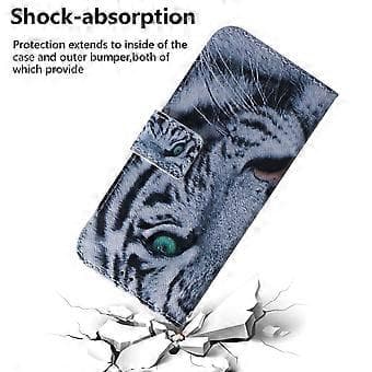 Til Xiaomi Redmi Note 14 5G Wallet Case Mønster Print Læder Telefon Cover (Style B)