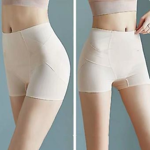 Dame Højtaljet Pelvis Korrigerende Kropsformende Trusser (XL Hvid)
