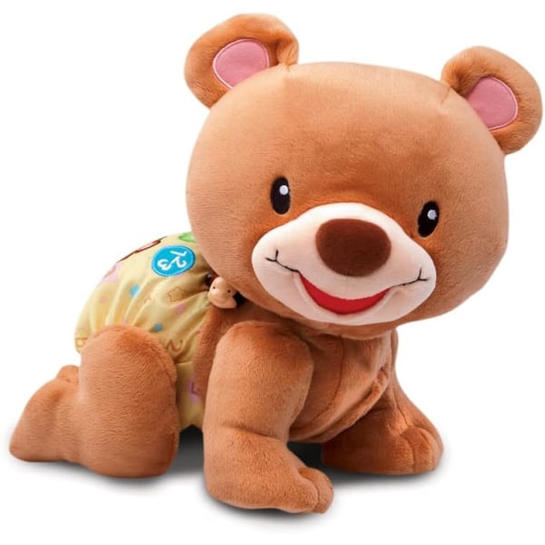 Bear, 1,2,3 Follow Me – Animert mykt leketøy for å oppmuntre baby til å Wa