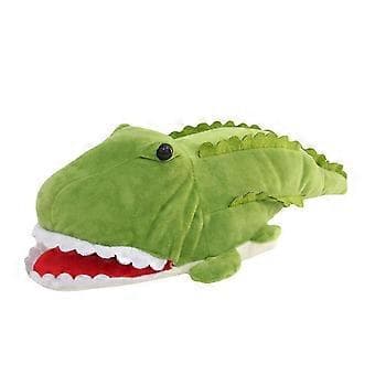Djur Handdockor Barnpresenter Practical Jokes, Rollspel Utvecklar Intelligens för (Krokodil)