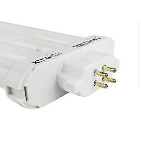 Xtralite 27w Dagsljus Ersättningslampa För Högvisionsläslampor, 4-stifts Gx10q-4 Quad Tube (6500k) (Enkel Förpackning)
