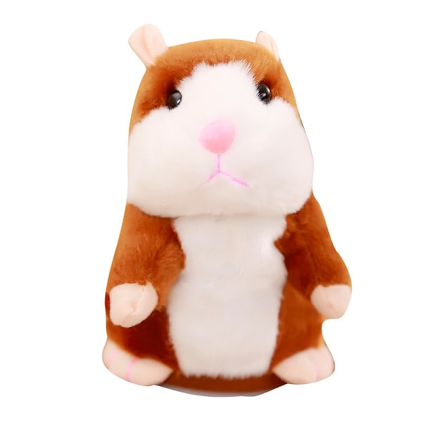 Bedårande Intressant Prata Talande Inspelnings Hamster Mus Plysch Barn