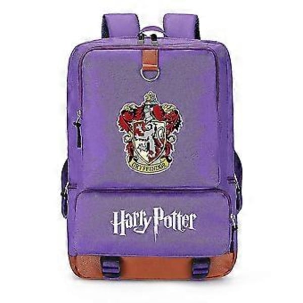 Harry Potter Trykt Ryggsekk Casual Student Skoleveske (Stil 27)