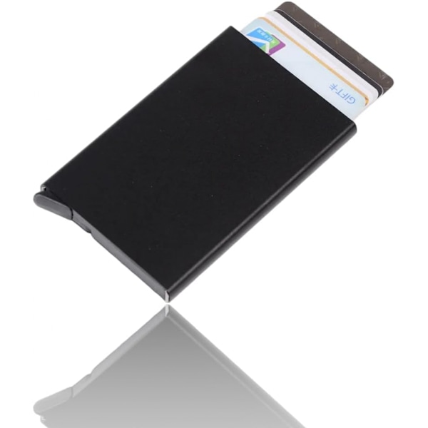 Anti theft Rfid smart wallet for women and men aluminum pop up card ho