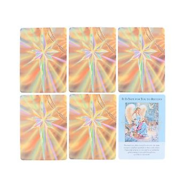 Angels Of Abundance Oracle Cards Tarot Kort Spil Party Profeti Divination Brætspil