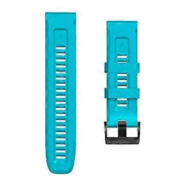 Type L Silikone Urrem 26mm til Garmin Tactix 7 Pro/Fenix 7X/Fenix 6X Pro (Style L)