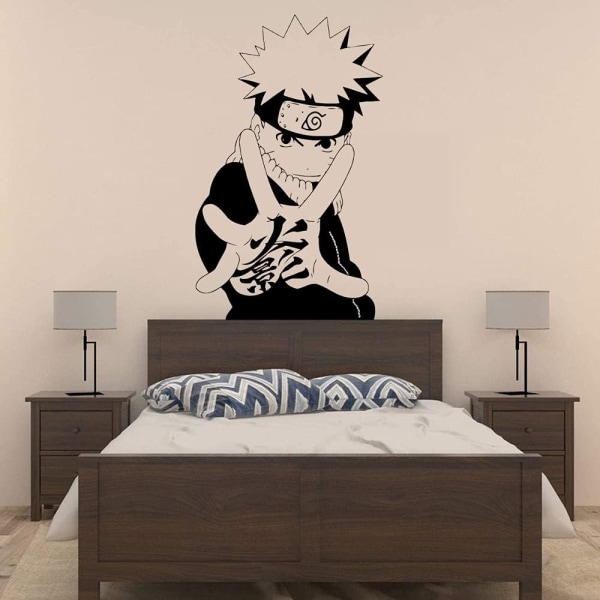 Väggdekor Klistermärke Naruto Japansk Manga Anime Style Home Deco