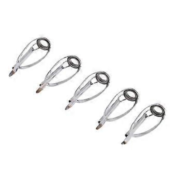 5st Fiskespö Ring Guide Set SIC Ring Spö Guides 4-6mm (Storlek 3)