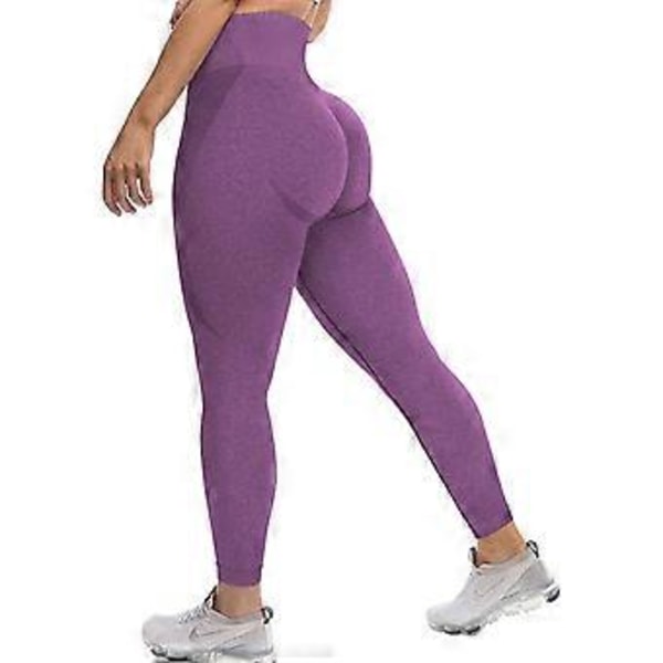 Women's Seamless Leggings High Waist Smile Contour Workout Yoga Pants Butt Lift Tummy Control Tights  style141