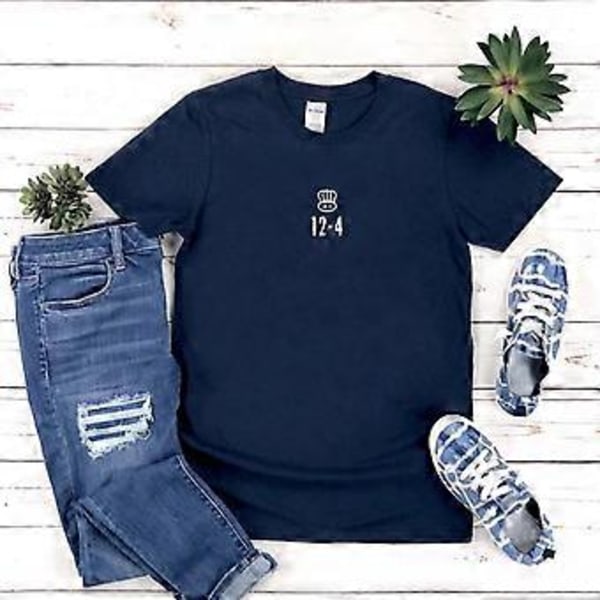 Rachel Green Fødselsdags T-shirt Friends T-shirt Top Vintage Dame T-shirts Friends Tv Show Shirt Toppe (M navy blå)