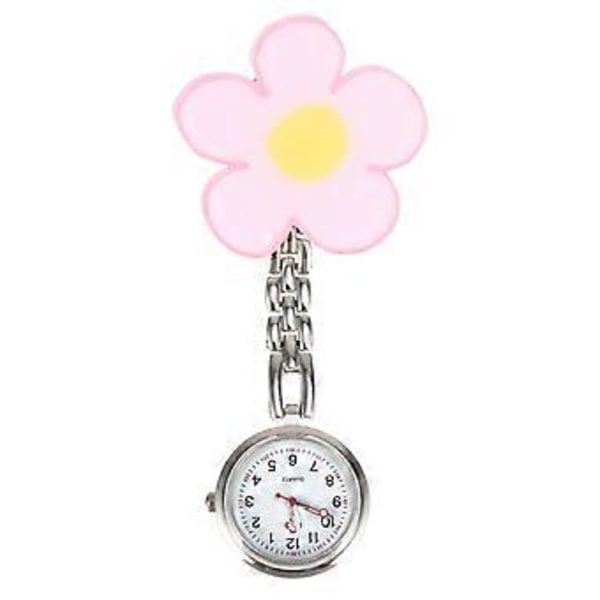 Akryl Tegneserie Lommeur Brystklips Klokke Quartz Lommeur Sykepleierklokke