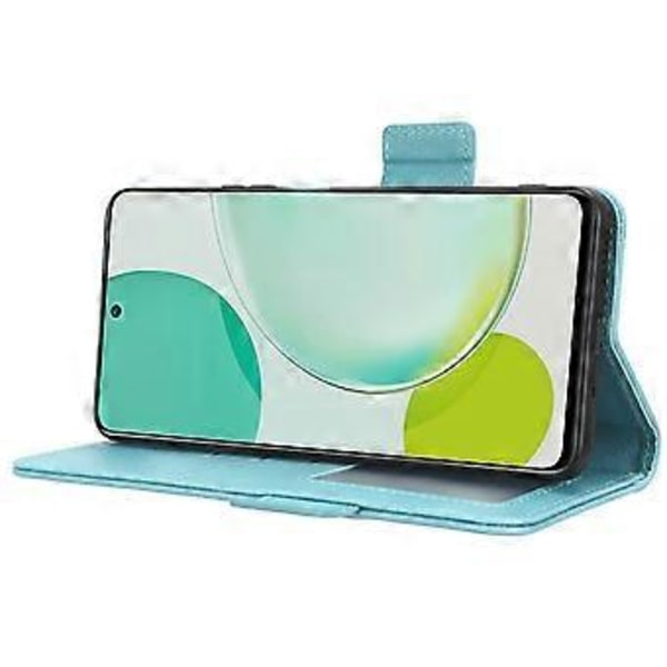 Plånboksfodral för Huawei Maimang 20/nova 11i/Enjoy 60 Pro PU Läder Ställ Telefonfodral (Stil F)