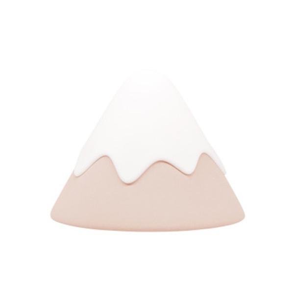 Snow Mountain Light LED Berøringsfølsom Silikon Nattelys Sengelampe