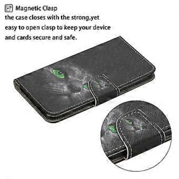 Til Samsung Galaxy S25 Ultra Etui Mønstertryk Beskyttende Læder Folio Telefon Cover (Style G)