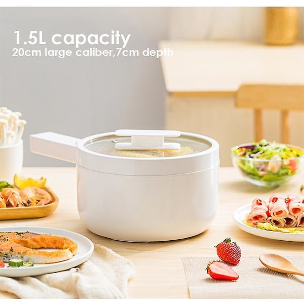 Mini Electric Cooker Multifunctional Electric Hot Pot Student Noodle Cooker Household Electric Wok
