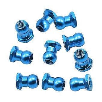 3x10x Legert RC Kuleleddmutter for 1/10 Bil Reservedeler DIY Tilbehør