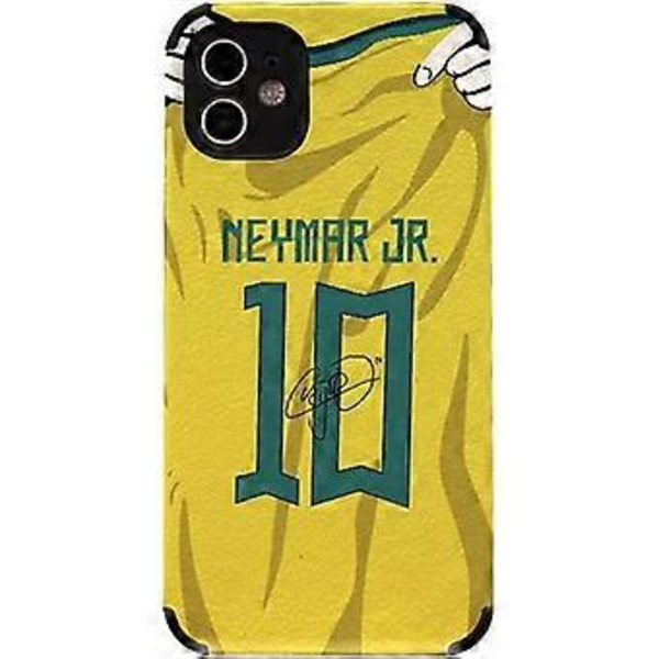 Ronaldo Jersey Telefonfodral Fotbollsskal för iPhone 14 Pro Max Tunn Läder Silikon Stötsäker