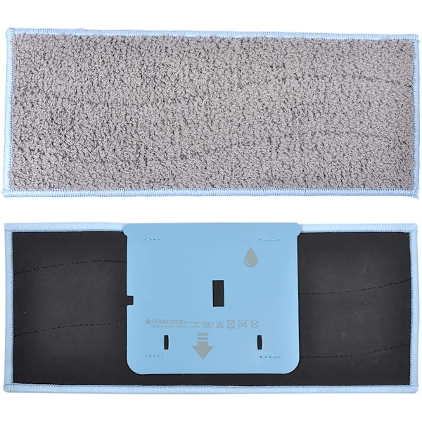Sett med 4 gjenbrukbare, vaskbare mopper for Braava Jet M6134