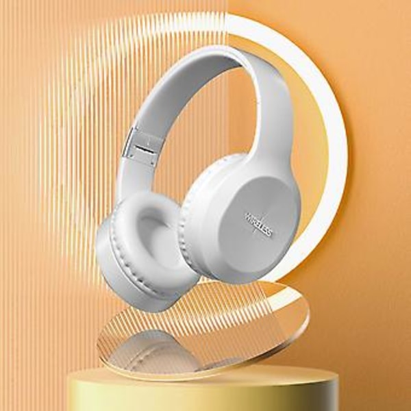 Päällä käytettävät Bluetooth-kuulokkeet HiFi-äänenlaadulla, melunvaimennuksella, erittäin selkeällä puhelulla, Bluetooth 5.3, joustavat ja taitettavat langattomat kuulokkeet WH