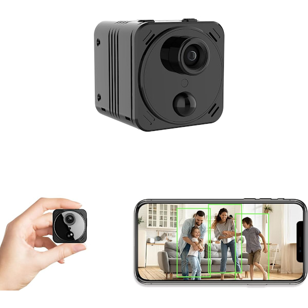 4K Mini Spy Camera WiFi Hidden Wireless Nanny Cam Small Indoor Home Security Secret Cameras Tiny Micro Surveillance Came