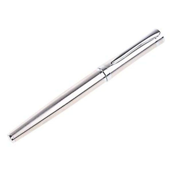 3035 Svart Högkvalitativt Fyllpenn Nib Medium (Silver)