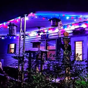 2-pakning solcelle-lyslenker, 12 meter, 100 LED-lys, vanntett for utendørs bruk, 8 lysmoduser, dekorative lys til uteplassen