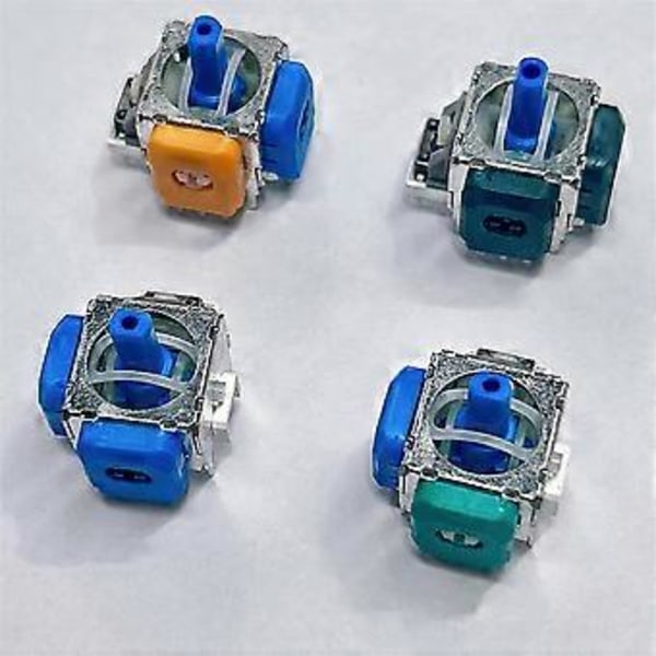 4 st TMR Elektromagnetisk Anti-Drift Joystick Kontroller Reparationsersättning Speltillbehör